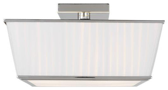 Generation Lighting, LF1044PN, Flush Mount, Polished Nickel