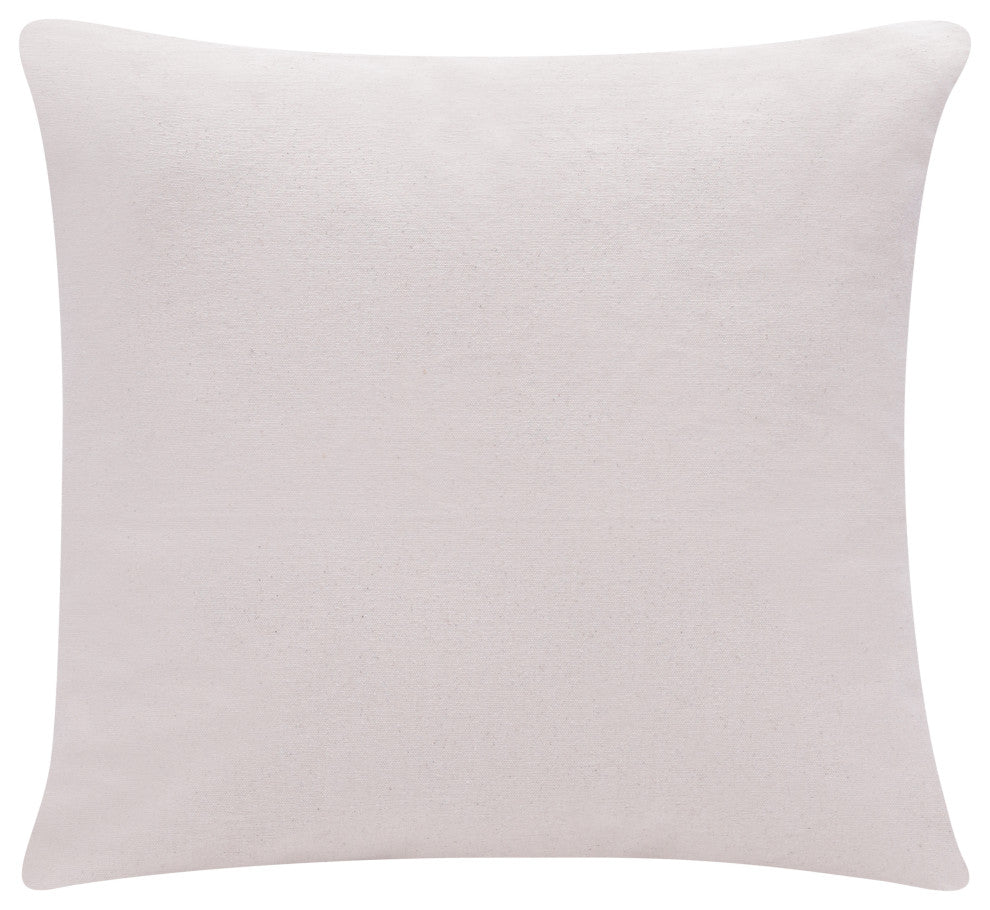 Stacy Garcia Blue Linen Handmade Throw Pillow