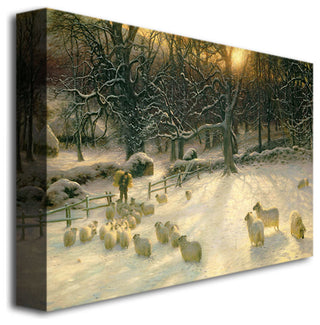 'The Shortening Winters Day' Canvas Art by Joseph Farquharson
