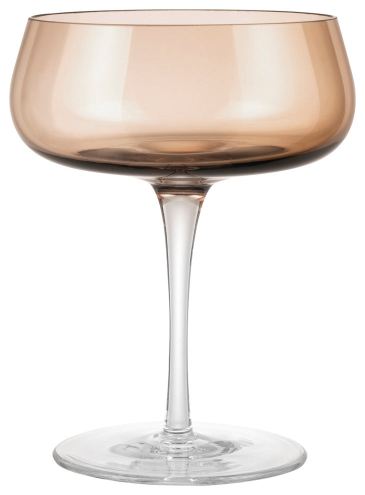 Belo Champagne Saucer Glasses, 7oz, Set of 2, Coffee