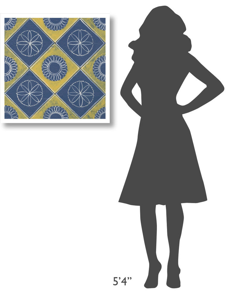 "Sunny Designs III" Digital Paper Print by Kathrine Lovell, 26"x26"