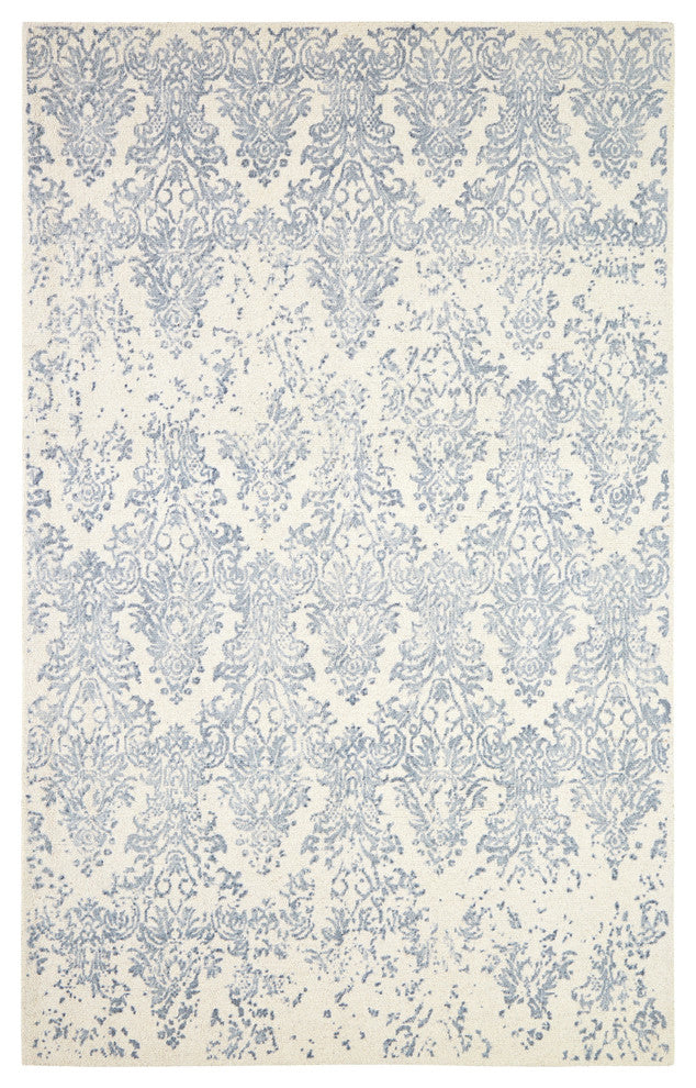 Milan Rug, Ivory/Slate, 8'x11'