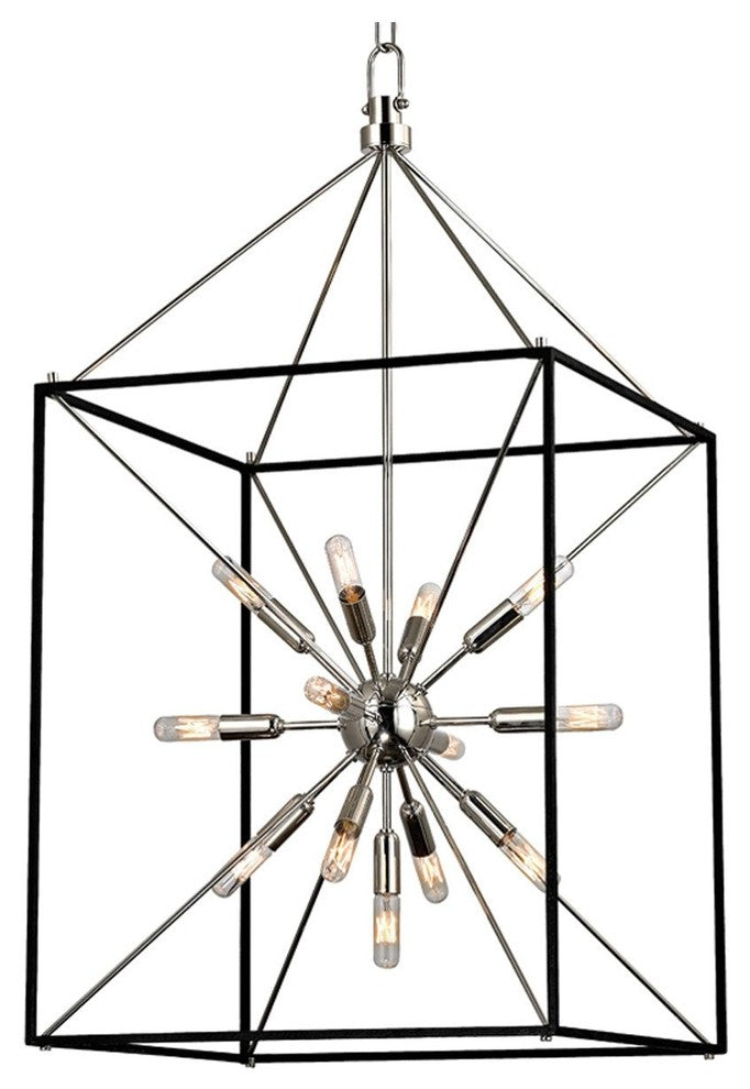 Glendale 13-Light 20" Pendant, Polished Nickel