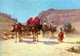 Alexis Auguste Delahogue An Algerian Caravan, 18"x27" Wall Decal