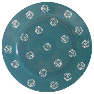 Vonda Turquoise 16 Piece Dinnerware Set