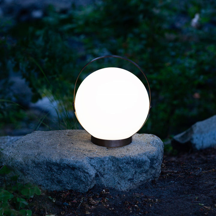 Moonrise Lantern, Deep Bronze