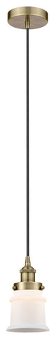Innovations 616-1PH-AB-G181S-LED 1-Light Mini Pendant, Antique Brass
