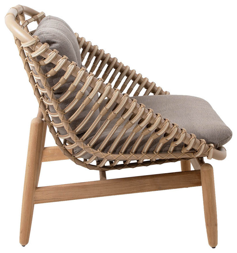 Cane-Line Strington Lounge Chair With Teak Frame, 54020Uaittt