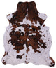 7' 10" X 6' 9" Organic Natural Hair-On Cowhide Area Rug C1760