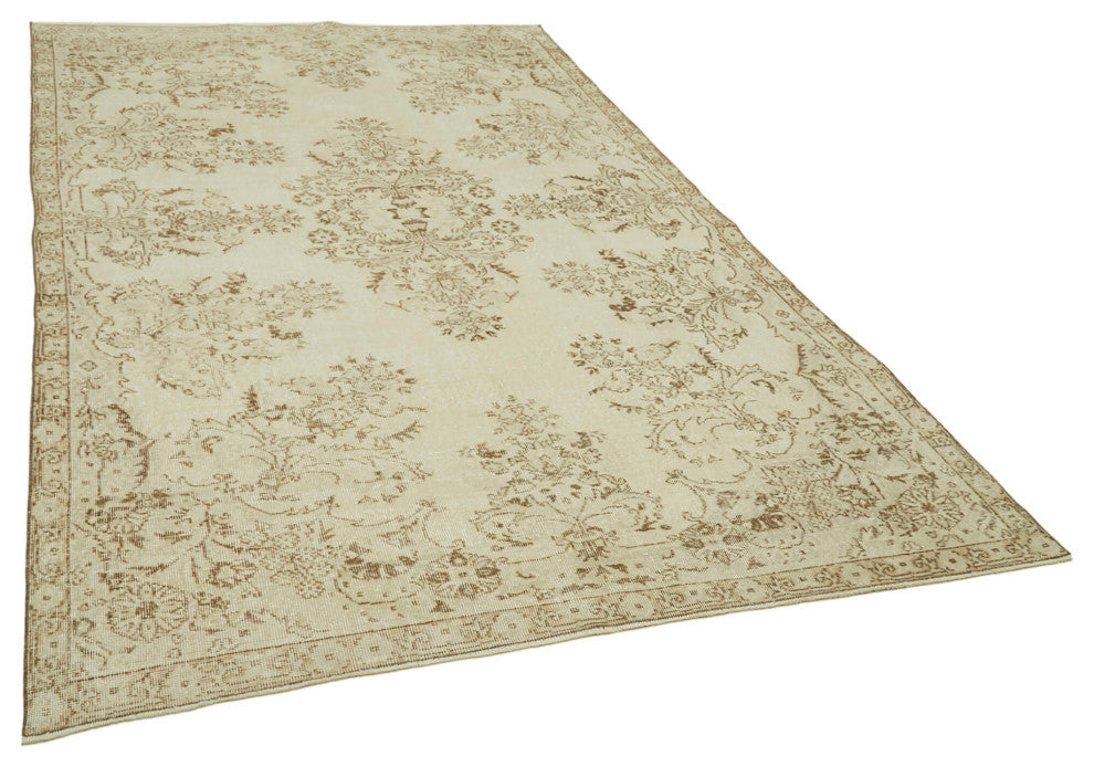 Rug N Carpet - Handmade Anatolian 6' 8'' x 10' 7'' Distressed Wool Area Rug