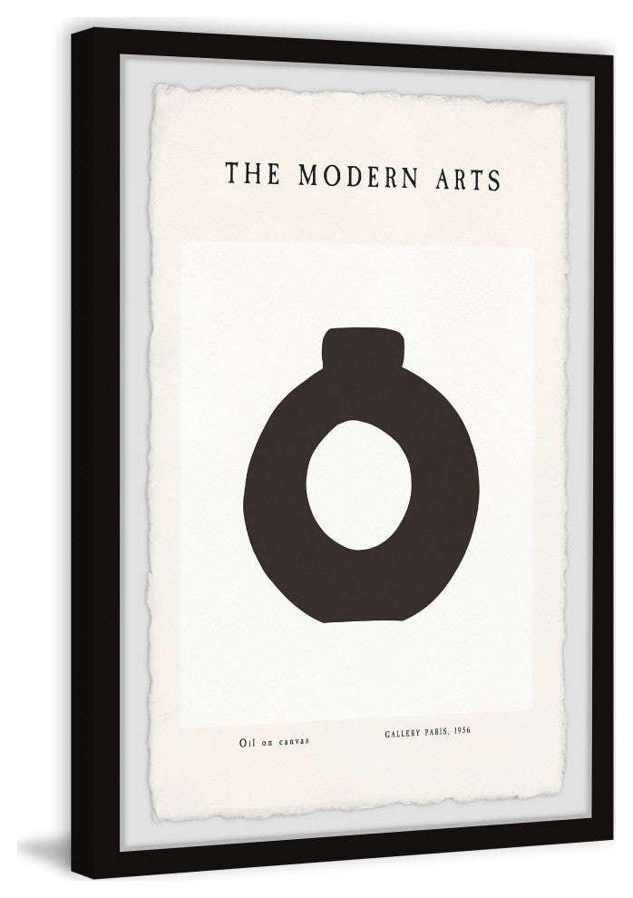 "The Modern Arts" Framed Painting Print, 16x24