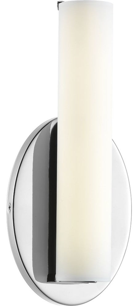 Parallel LED 1-Light LED Wall Sconce, Polished Chrome
