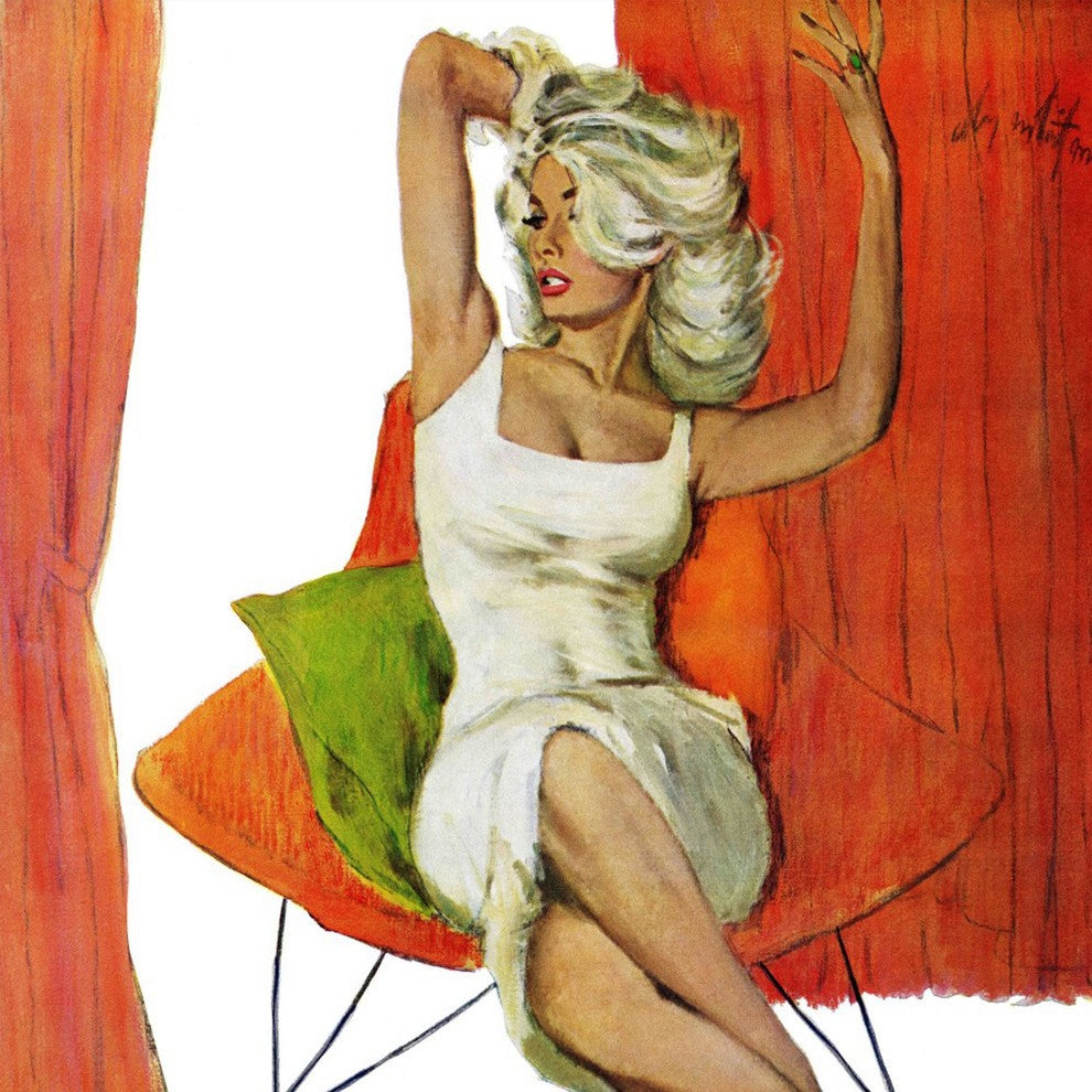 "Mother is a Movie Queen" Print on Canvas by Coby Whitmore