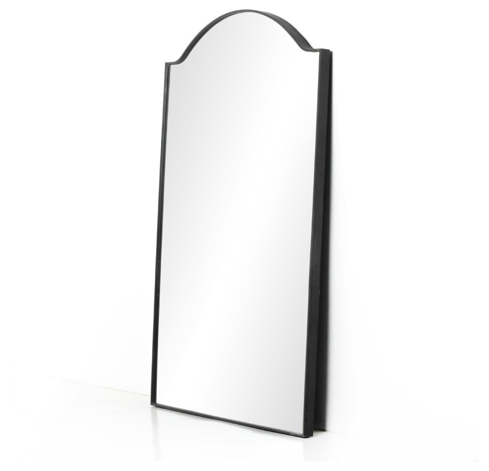 Jacques Floor Mirror-Gunmetal