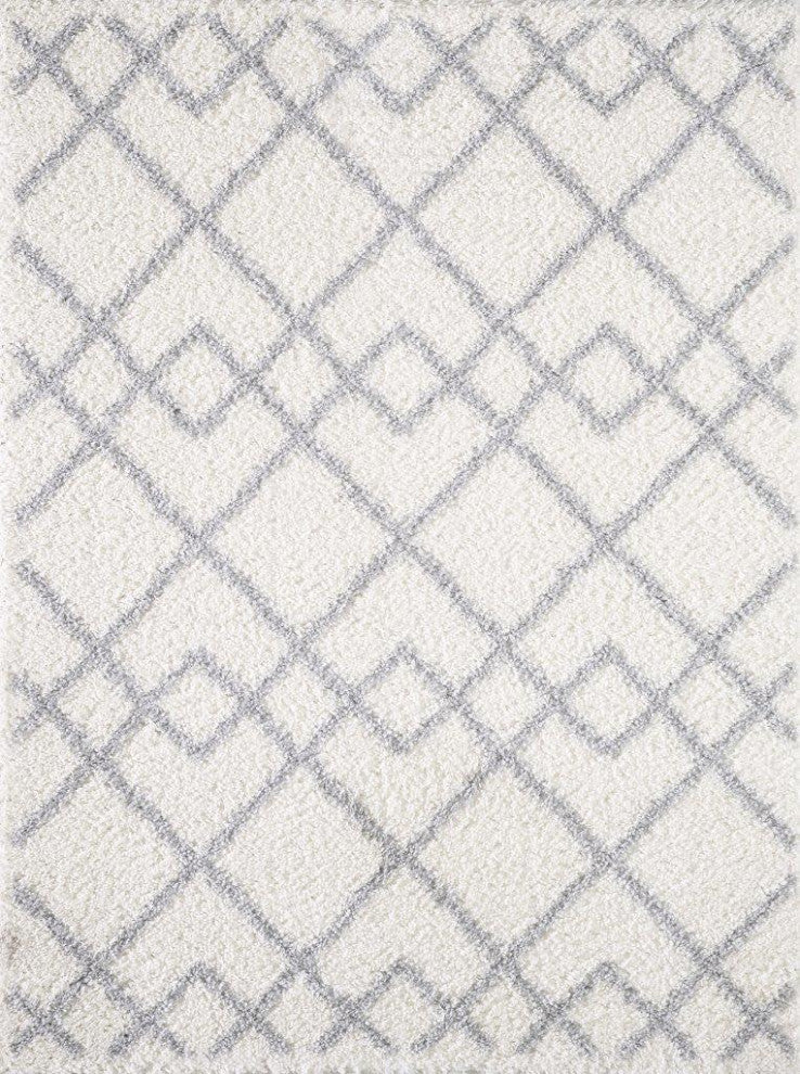 Pax Ivory Grey Trends 6'7" x 9'6" Rug
