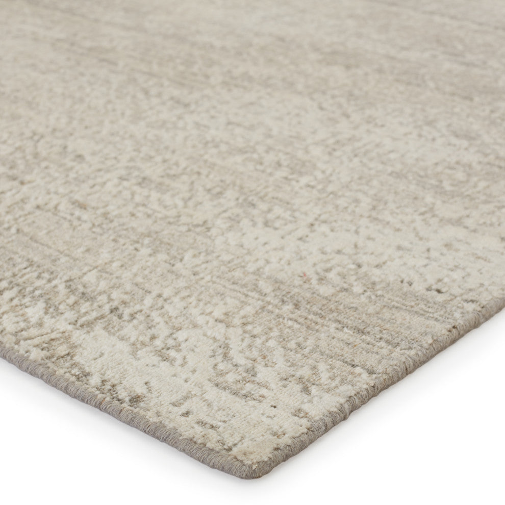 Jaipur Living Sylvan Handmade Abstract Gray/Ivory Area Rug 9'X13'