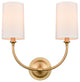Innovations 372-2W-SG-LED 2-Light Sconce, Satin Gold
