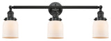 Innovations Lighting 205-Ob-S-G51-Led 3 Light Dimmable Led Bathroom Fixture