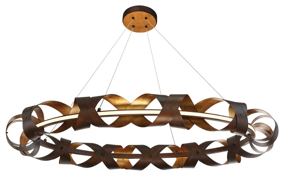1-Light Industrial Large Chandeliers by Eurofase