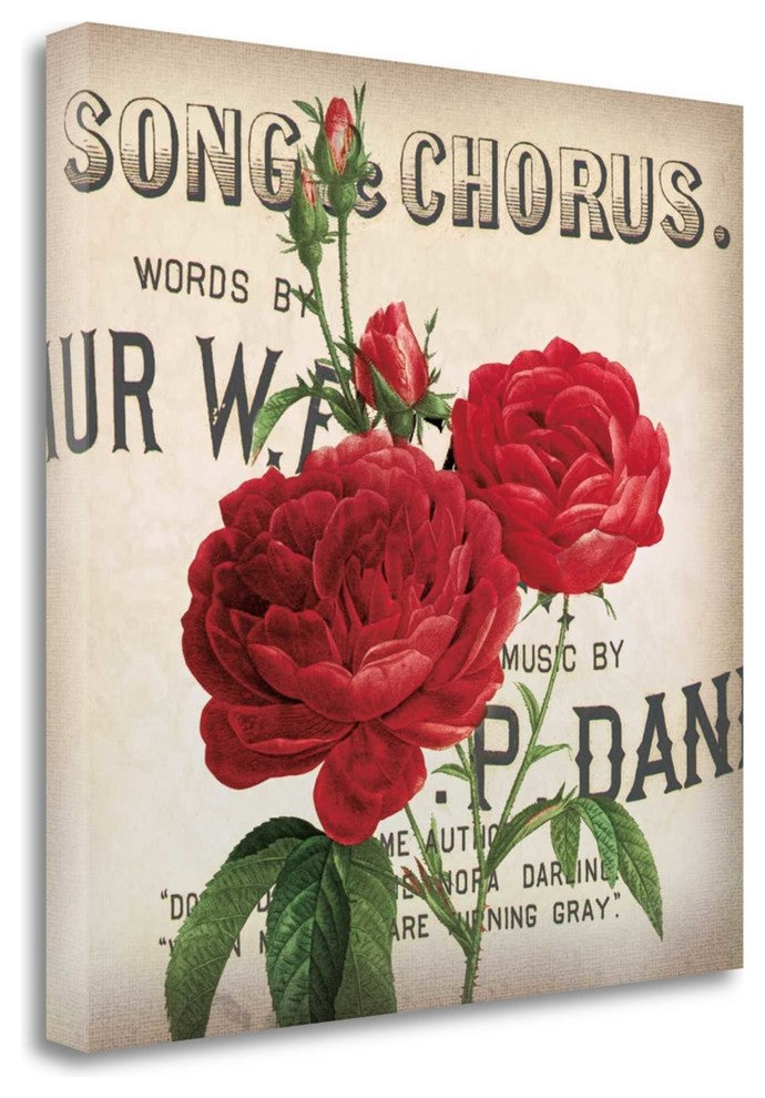 "Scent Of A Rose II" By Sabine Berg, Giclee Print on Gallery Wrap Canvas
