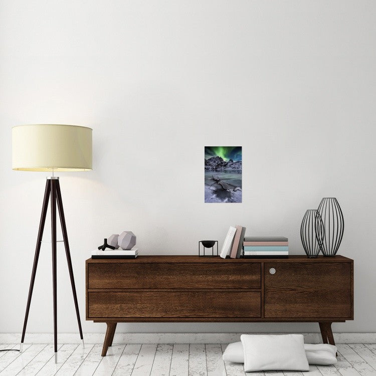 "Untitled" Stretched Canvas Giclee by David Martin Castan, 12x18"