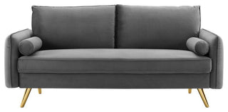Revive Performance Velvet Sofa