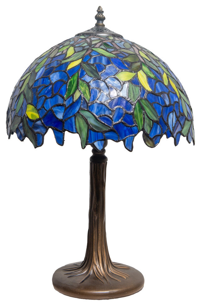 Roma Wisteria Tiffany Table Lamp