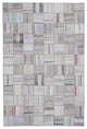 Rug N Carpet - Handmade Turkish 6' 6'' x 9' 9'' Vintage Patchwork Kilim Rug