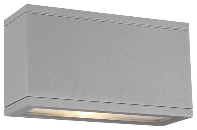 2-Light Outdoor Wall Sconce, Graphite