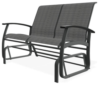 Belle Isle Sling 2-Seat Glider, Destiny Steel/Graphite