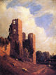 Sanford Robinson Gifford Kenilworth Castle, 21"x28" Gallery Wrapped Canvas