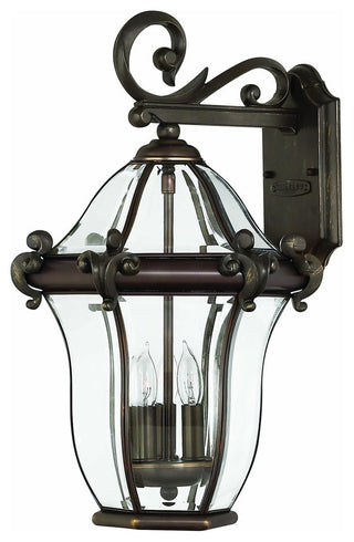 Hinkley San Clemente Three Light Wall Mount 2444CB