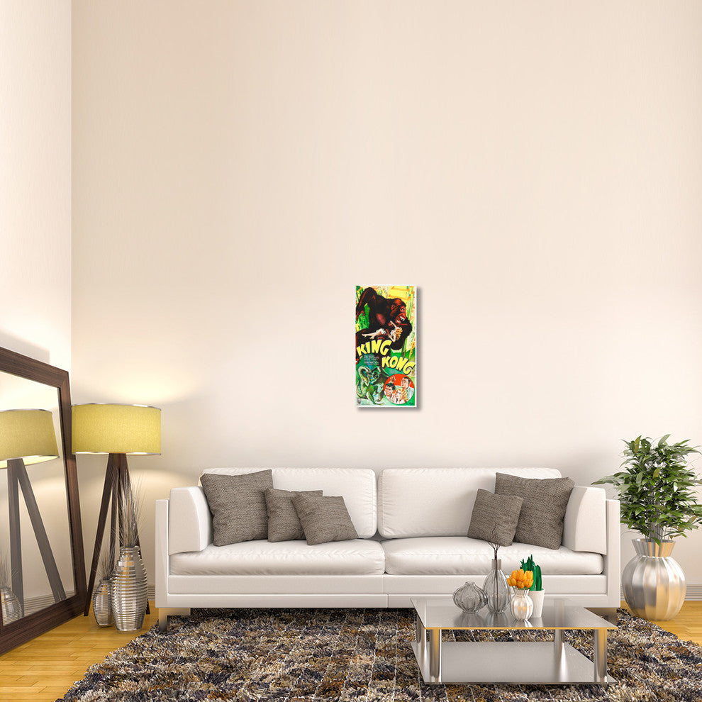 "King Kong" Stretched Canvas Giclee by Hollywood Photo Archive, 15x30"