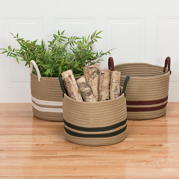 Colonial Mills Basket San Marino Green Round