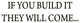 If You Build It They Will Come Wall Decal Sports Wall Quote Sticker