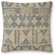 Loloi PLL0039 Blue / Multi 22" x 22" Cover Only Pillow