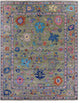 Turkish Oushak Handmade Wool Rug 8' 2" X 10' 4" - Q15851