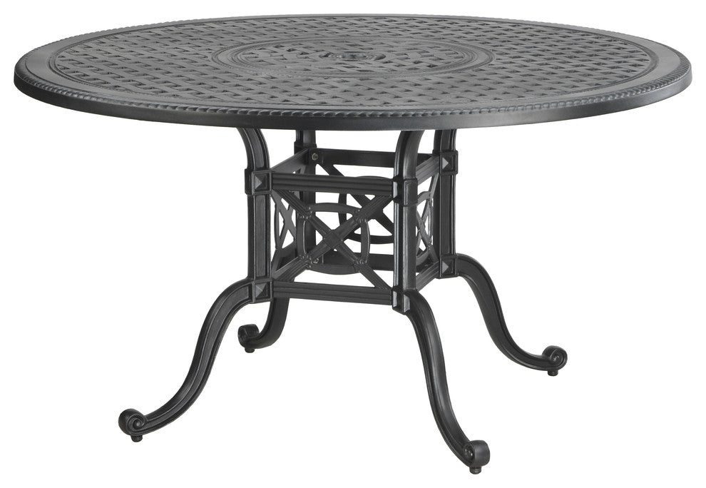 Grand Terrace 48" Round Dining Table, Shade