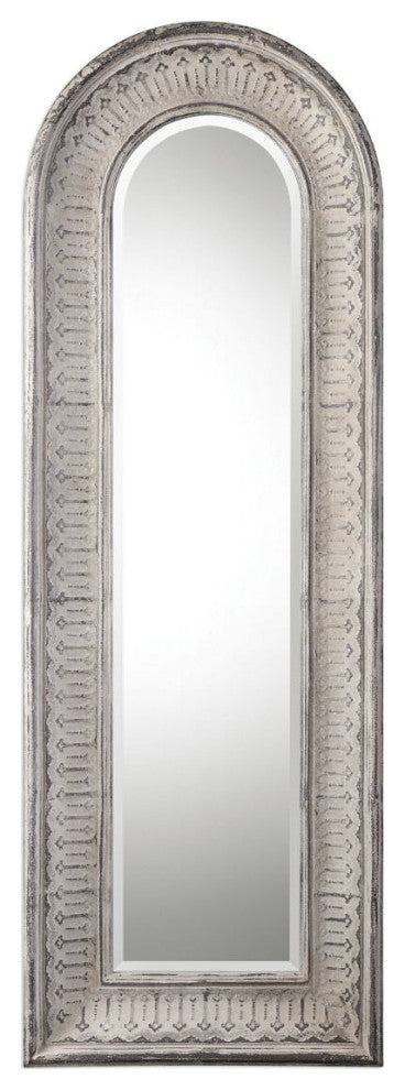 Uttermost Argenton Aged Gray Arch Mirror