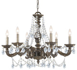 Crystorama Lighting Group 5026-CL-MWP Paris Market 6 Light 28"W - Venetian