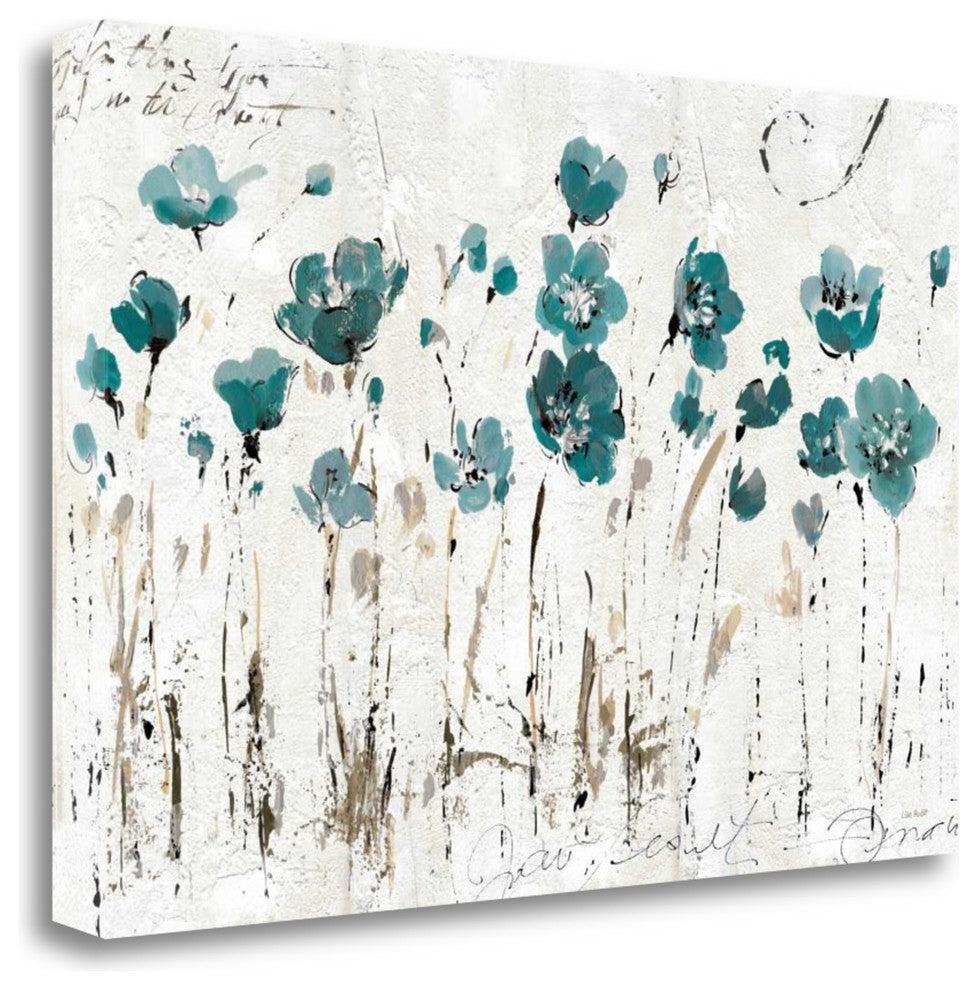 "Abstract Balance VI Blue" By Lisa Audit, Giclee Print on Gallery Wrap Canvas