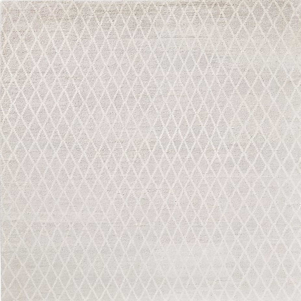 Ahgly Company Indoor Square Mid-Century Modern Area Rugs, 7' Square