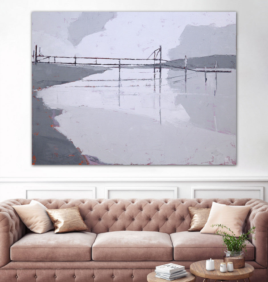 Tidal River - 72 x 54 by John Rufo