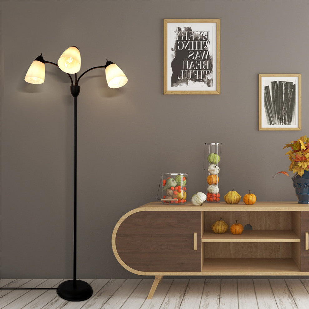 Modern Black Adjustable Floor lamp For Living room, bedroom