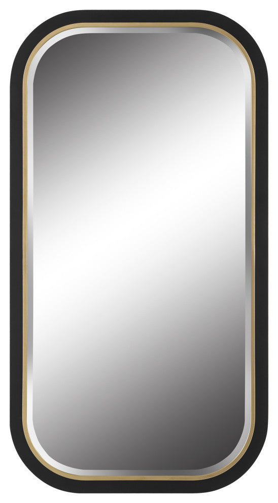 Uttermost 09880 Nevaeh Curved Rectangle Mirror
