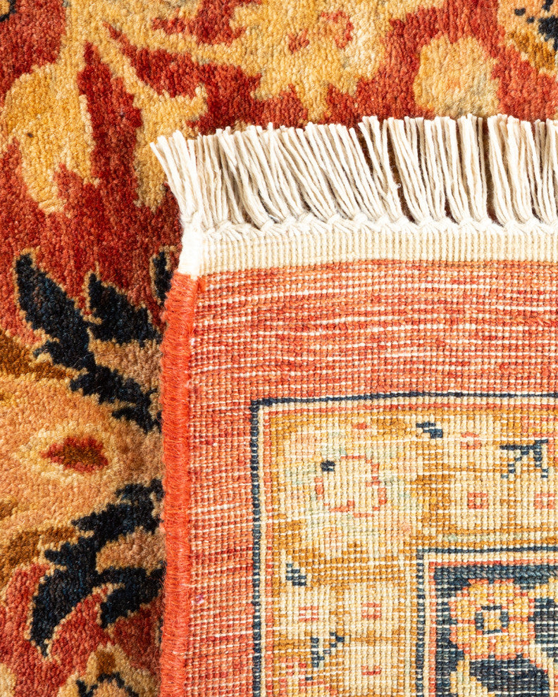 Mogul, One-of-a-Kind Hand-Knotted Area Rug  - Orange, 6' 1" x 8' 10"