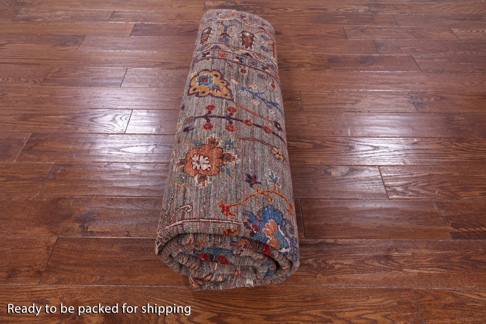 6' 9" X 9' 8" Persian Tabriz Hand Knotted Rug Q9645