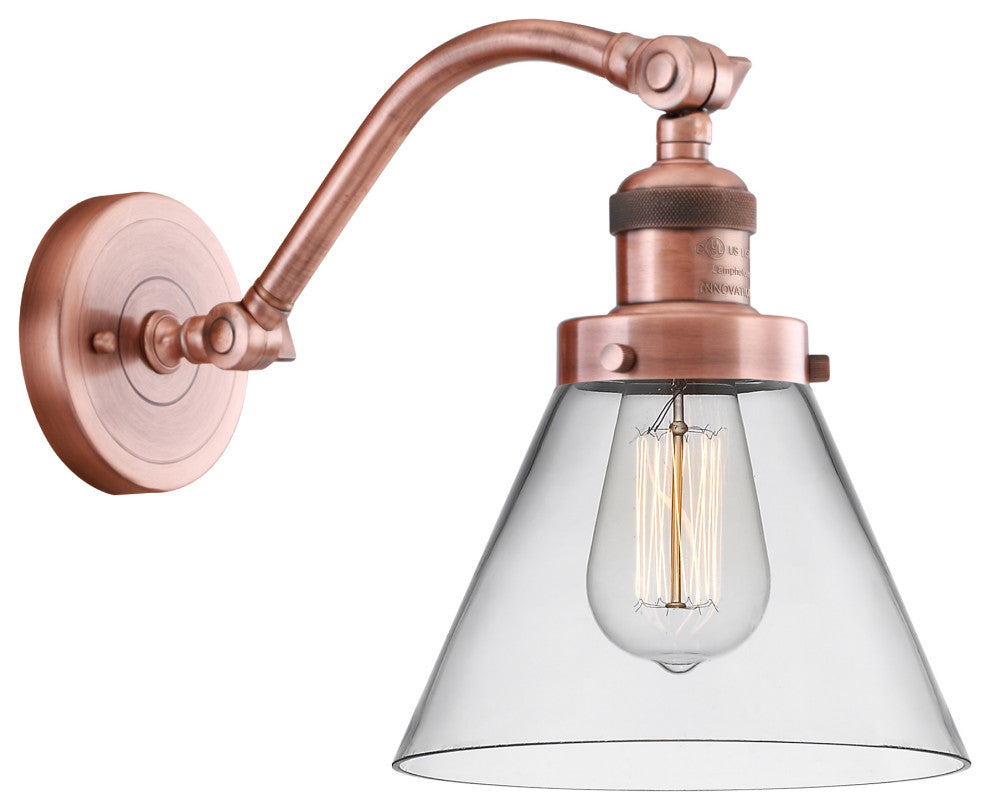 INNOVATIONS LIGHTING 515-1W-AC-G42-L-LED X-Large Cone 1 Light Sconce