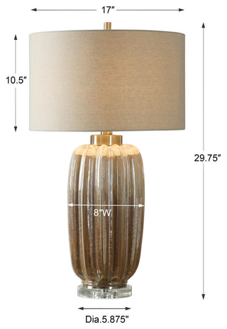 Uttermost Gistova Gold Table Lamp