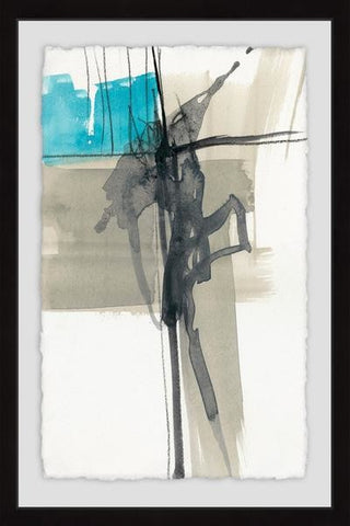 "Kinetic Grid I" Framed Painting Print, 30"x45"